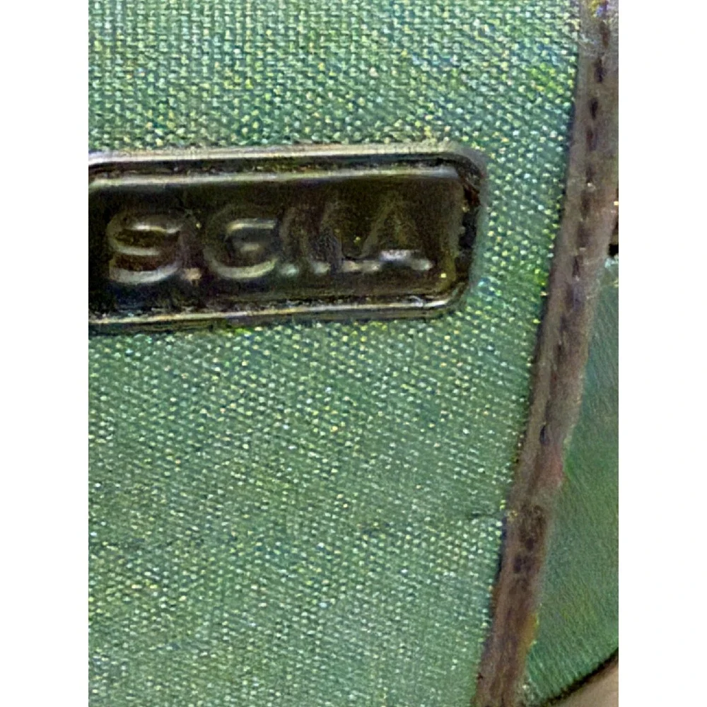 Sigma Camera Lens Case Pouch Forest Green Canvas Padded Zippered Belt Loop